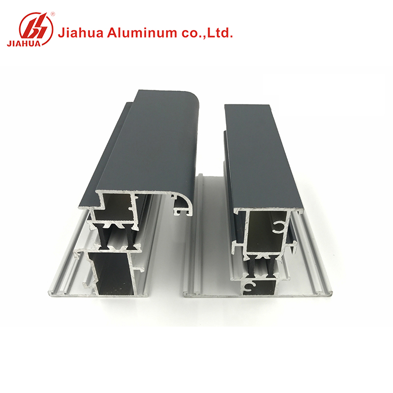 Aluminum Alloy Kenya Extrusion Frame Profiles For Glass Windows From